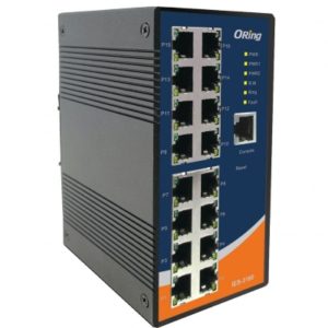 Switch industrial cu management 16 porturi Ethernet