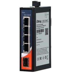 Switch industrial fara management cu 5 porturi- 4 Ethernet si 1 fibra optica