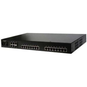 Server serial de la 16 porturi RS-232/422/485 la 4 porturi Gigabit Ethernet si 2 sloturi Gigabit SFP
