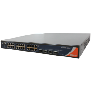 Switch industrial de rack cu management cu 28 porturi- 24 Gigabit Ethernet si 4 sloturi SFP Gigabit