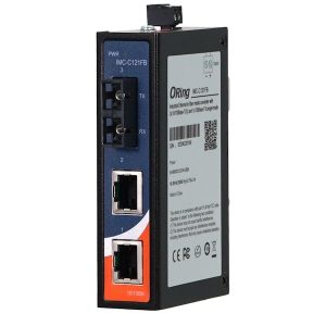 IMC-C121 Convertor media industrial de la 2 porturi Ethernet la 1 port fibra optica cost redus Convertor media industrial de la 2 porturi Ethernet la 1 port fibra optica, cost redus